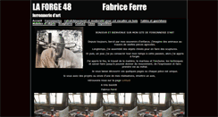 Desktop Screenshot of laforge48.com